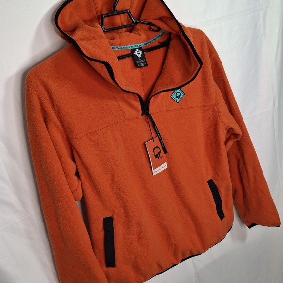 Outdoor Afro Fleece Hoodie size Large - Picture 5 of 16